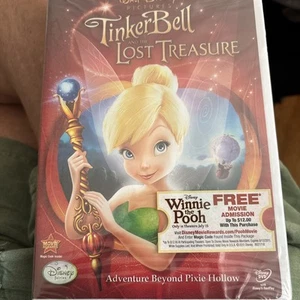 Tinker Bell And The Lost Treasure Brand New Sealed - Foto 1 di 2