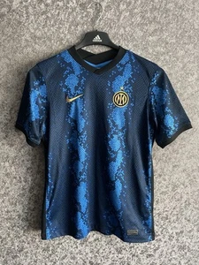 INTERNAZIONALE INTER MILAN HOME FOOTBALL SHIRT 2021 2022 SOCCER JERSEY MEN SMALL - Picture 1 of 8