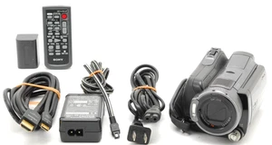 Japanese Only [ Near MINT ] Sony HDR-SR12 Handycam 120GB HDD HiVision From JAPAN - Picture 1 of 11