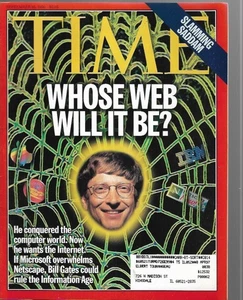 Time Magazine September 16, 1996- Whose Web Will It Be? Bill Gates - Imagen 1 de 2