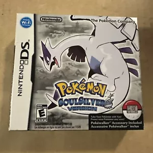 Pokemon Soul Silver Nintendo DS 2010 CIB + Big Box No Pokewalker - Picture 1 of 24