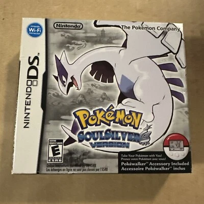 Pokemon Soul Silver Nintendo DS 2010 CIB + Big Box No Pokewalker - Image 1 of 4
