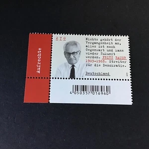 Mi.-Nr. 3502 - Fritz Bauer - postfrisch - Ecke UL - Bild 1 von 1