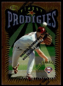 1996 FINEST RICH HUNTER RC PHILADELPHIA PHILLIES #207