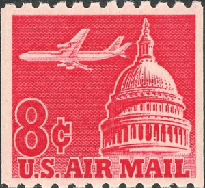 US #C065 MNH 1960 Jet Airliner Capitol Airmail Coil - Picture 1 of 1