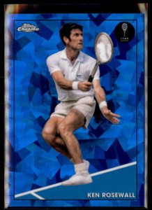 2021 Topps Chrome Tennis Sapphire #23 Ken Rosewall NM-MT