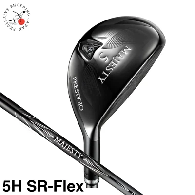 MAJESTY Prestigio Obsidian Hybrid Utility 5H LV755 Graphite Shaft SR-Flex 2023 - Image 1 of 4