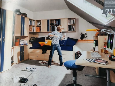 Jugendzimmermöbel all around Marius blau von Welle Möbel - Bild 1 von 4