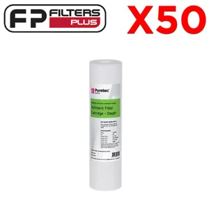Filtro de agua de sedimento de repuesto Puretec de 50 x 20 micras - 10"" x 2,5"" - MB201 - Imagen 1 de 1