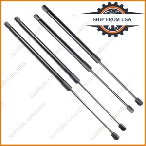 2 Tailgate + 2 Rear Window Glass Lift Supports for Kia Sportage 2005 2006 2007 - Picture 1 of 9