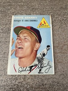 1954 Topps - #38 Eddie Stanky