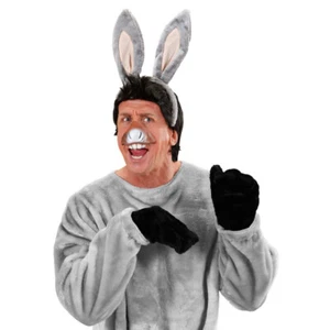 Esel Kostüm Set Eselsohren und Maul Karnevalsmaske Tierohren Tiermaske Donkey - Bild 1 von 2
