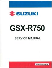1986-1987 Suzuki GSX-R750 Repair Service Manual CD    --   GSXR 750