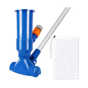Pool Vacuum Cleaner with Pole Swimming Pool Fountain Brand New Free Shipping - Picture 1 of 7