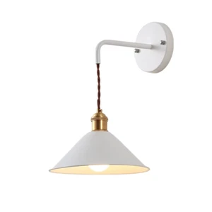 Modern Macaron Color Lamp Nordic Personality Creative Wall Lamp Vintage Metal In - Picture 1 of 12