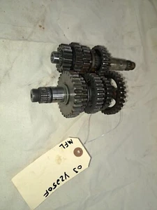 2001 - 2007 Yamaha YZ250F YZ 250f OEM TRANSMISSION TRANNY ASSEMBLY GEARS Trans - Picture 1 of 12