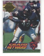 1994 COLLECTOR'S EDGE GOLD FOOTBALL 1ST. DAY SINGLES