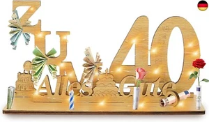 Johiux Geschenke zum 40 Geburtstag Frau Mann,Geldgeschenke Geburtstag 40 Alles - Bild 1 von 8
