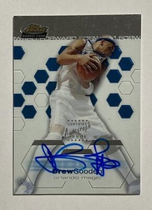 2002-03 Topps Finest Basketball Drew Gooden Auto /999 Rookie Card RC