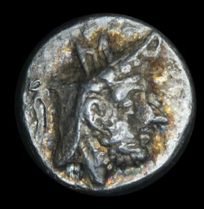 PERSIS KINGDOM: Vadfradad II (Autophradates), 2nd cent. BC, AR Obol silver #8020 - Picture 1 of 2