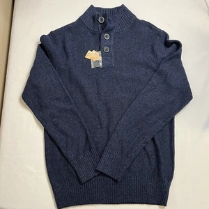 Urban Pipeline Sweater Henley mock neck 3 button long sleeve NWT size small - Picture 1 of 7