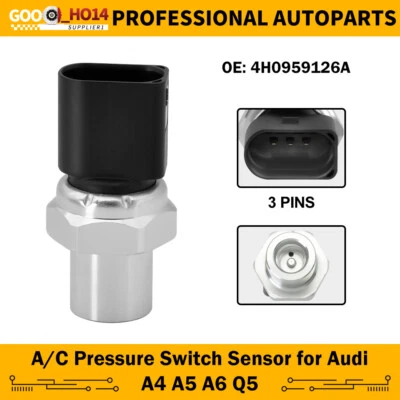 Sensor de presión de aire acondicionado OEM para Audi A4 A5 A6 4H0959126A 4H0959126B Foto 1 de 4