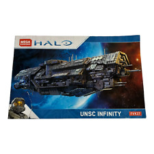 Replacement Instruction Manual Mega Construx Halo UNSC Infinity FVK37
