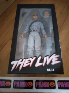 Figura de acción NECA They Live Clothed John Nada 8" - Imagen 1 de 5