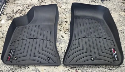 WeatherTech FloorLiner Chrysler/Dodge Charger RWD - Full Set, Black Front & Rear - Image 1 of 4