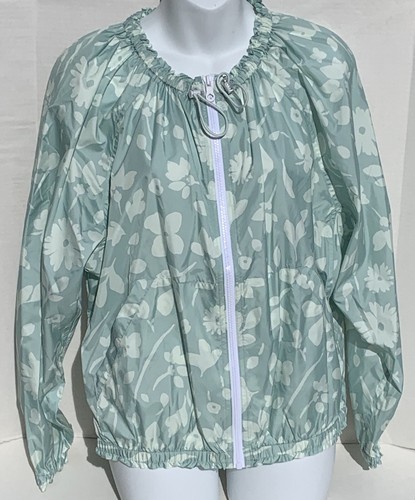 Giacca a vento Kate Spade Splash giacca leggera pioggia ghiaccio acqua XLarge $198 NUOVA CON ETICHETTE