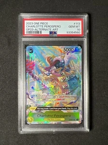 2023 Charlotte Perospero Alt Art OP03-113 Pillars Of Strength One Piece PSA 10 - Picture 1 of 2