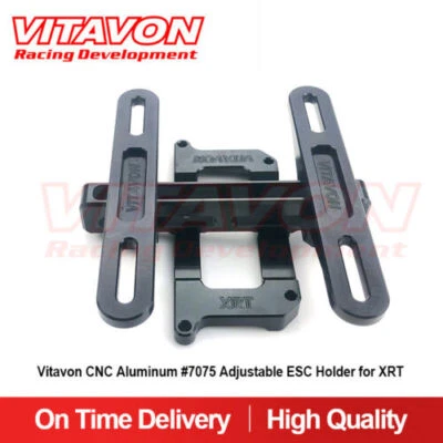 Vitavon CNC Aluminum #7075 Adjustable ESC Holder for XRT 1/5   4colors - Image 1 of 4