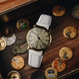 Very rare Military vintage mechanical Soviet watch Pobeda - Aviation 1980s - Picture 1 of 4