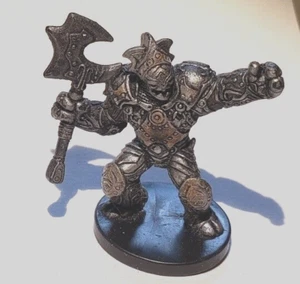 D&D Miniatures - War Drums: Warforged Captain (Uncommon) #12 w/Card - Foto 1 di 3