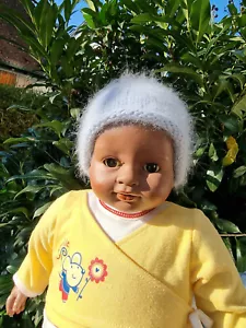 dunkle Corolle Baby Puppe 42 cm + Puppenkleidung 2001 Les Classiques Nourrisson - Bild 1 von 24