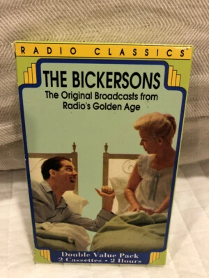 Radio Classics the Bickersons 2 Cassettes 2 hours brand new - Image 1 of 2