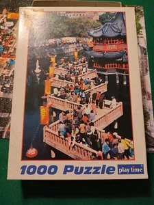 Play Time Puzzle 1000 Teile China, Chinesischer Pavillon - Bild 1 von 4