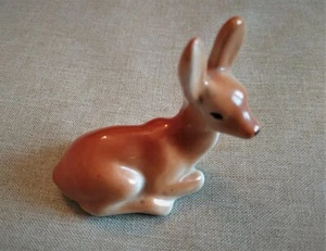 Schöne alte sowjetische Porzellan Figur - Reh. - Bild 1 von 4