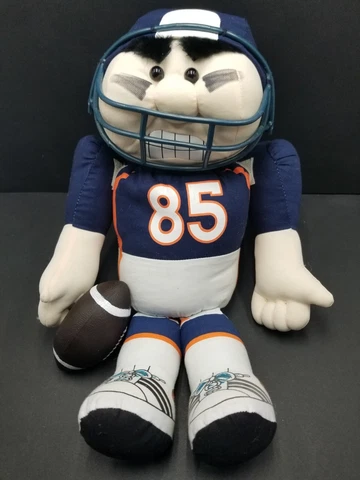 The Frustrated Fan Denver Broncos NFL Official Licensed Stress Pull Apart Plush Cover