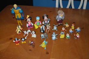 VINTAGE DISNEY FIGUREN: SCHNEEWITTCHEN, DONALD DUCK, BAMBI, MICKEY MOUSE, MINNIE - Bild 1 von 11