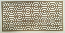 Radiator Cabinet Decorative Screening Radiator Grilles MDF 3mm and 6mm item A45