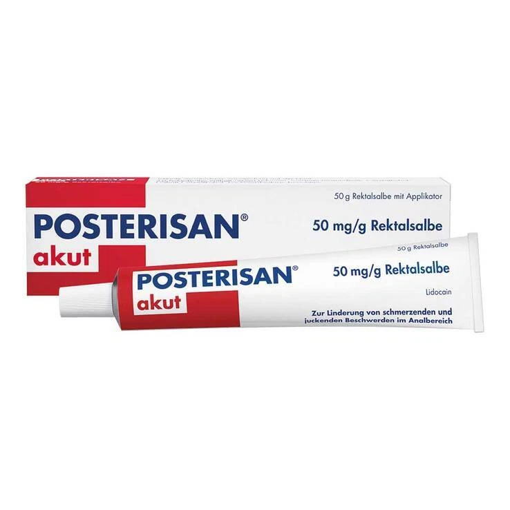 POSTERISAN akut 50 mg/g Rektalsalbe · 50 g · PZN 18247994