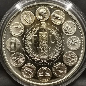 MEDAILLE 1 ECU EUROPA 1989 REVOLUTION FRANCAISE / 41mm cupronickel - Picture 1 of 2