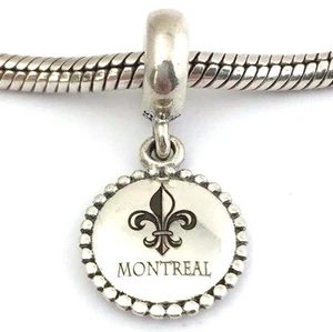 Authentic PANDORA Unforgettable Moment Montreal Dangle Charm USB791169-G054 New - Picture 1 of 2