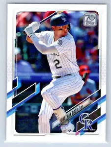 2021 Topps Baseball - Yonathan Daza - Colorado Rockies - Base - #33 - Picture 1 of 2
