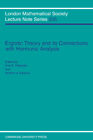Ergodic Theory And Harmonic Analysis Petersen Salama Paperback 9780521459990