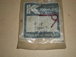 Original OEM Kohler Original-Zubehör-Hersteller Federteil # 232617S 232617  - Bild 1 von 1
