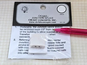 Cir-Kit CK1007 Junction Splice: DOLLHOUSE 12 volt DOLLHOUSE Wiring 1:12 Scale - Picture 1 of 1