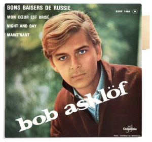 BOB ASKLOF Bons baisers de russie french Columbia ESRF 1464 EP +TAG languette - Picture 1 of 2