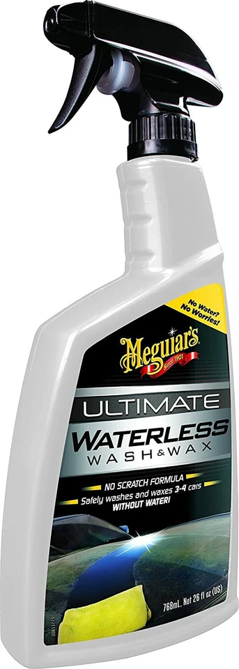 NEU 1x G3626EU Meguiars Wash & Wax Anywhere Lackreiniger 768ml (€37,70/L) - Bild 1 von 1